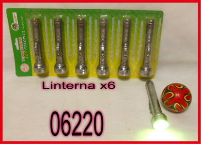 Imagen de LINTERNA METAL 2 PILAS LED CHICA 2.24